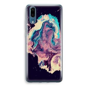 CaseCompany Cosmic Silence: Huawei P20 Transparant Hoesje