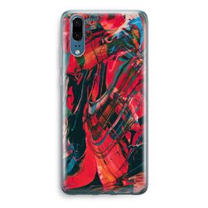 CaseCompany Endless Descent: Huawei P20 Transparant Hoesje