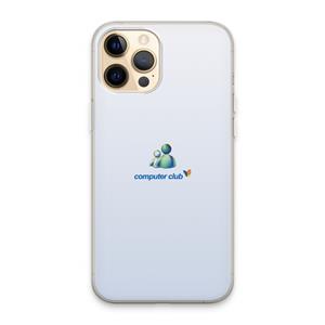 CaseCompany MSN: iPhone 13 Pro Max Transparant Hoesje