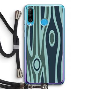 CaseCompany Bast B: Huawei P30 Lite Transparant Hoesje met koord
