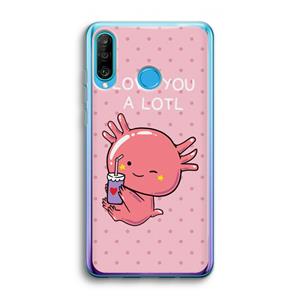 CaseCompany Love You A Lotl: Huawei P30 Lite Transparant Hoesje