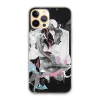 CaseCompany Camouflage de sommeil: iPhone 13 Pro Max Transparant Hoesje