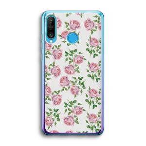 CaseCompany Kleine roosjes: Huawei P30 Lite Transparant Hoesje