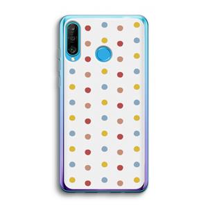CaseCompany Bollen: Huawei P30 Lite Transparant Hoesje