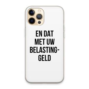 CaseCompany Belastinggeld: iPhone 13 Pro Max Transparant Hoesje
