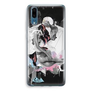 CaseCompany Camouflage de sommeil: Huawei P20 Transparant Hoesje