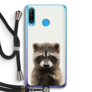 CaseCompany Rocco: Huawei P30 Lite Transparant Hoesje met koord