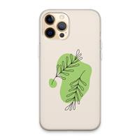 CaseCompany Beleaf in you: iPhone 13 Pro Max Transparant Hoesje