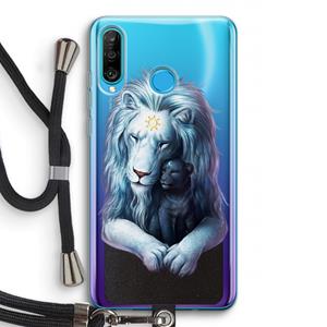 CaseCompany Child Of Light: Huawei P30 Lite Transparant Hoesje met koord