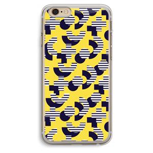 CaseCompany 8-bit N°3: iPhone 6 Plus / 6S Plus Transparant Hoesje