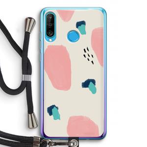 CaseCompany Monday Surprise: Huawei P30 Lite Transparant Hoesje met koord