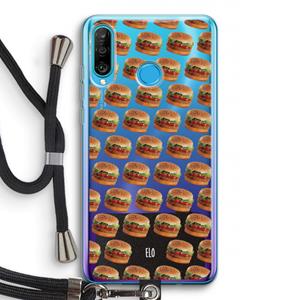 CaseCompany Giants: Huawei P30 Lite Transparant Hoesje met koord