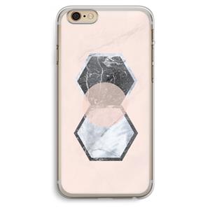 CaseCompany Creatieve toets: iPhone 6 Plus / 6S Plus Transparant Hoesje