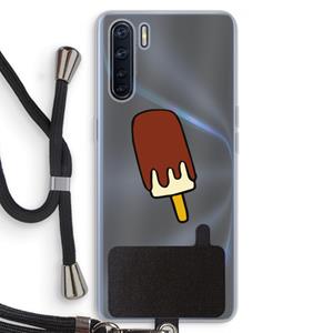 CaseCompany Frisco: Oppo A91 Transparant Hoesje met koord