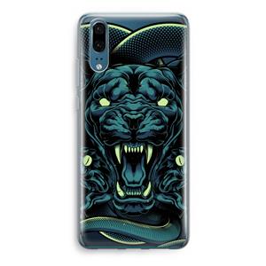 CaseCompany Cougar and Vipers: Huawei P20 Transparant Hoesje