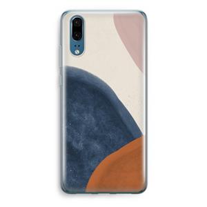 CaseCompany Geo #1: Huawei P20 Transparant Hoesje