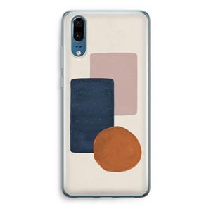 CaseCompany Geo #3: Huawei P20 Transparant Hoesje