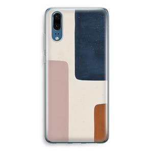 CaseCompany Geo #5: Huawei P20 Transparant Hoesje