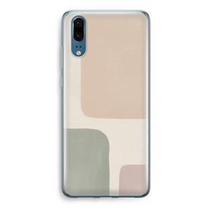 CaseCompany Geo #7: Huawei P20 Transparant Hoesje