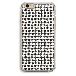 CaseCompany Crazy shapes: iPhone 6 Plus / 6S Plus Transparant Hoesje