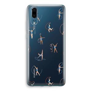 CaseCompany Dancing #3: Huawei P20 Transparant Hoesje