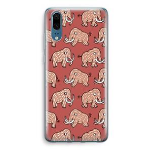 CaseCompany Mammoet: Huawei P20 Transparant Hoesje