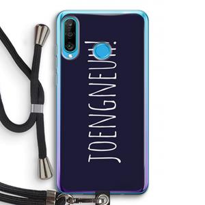CaseCompany Joengneuh!: Huawei P30 Lite Transparant Hoesje met koord