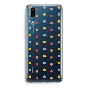 CaseCompany Bollen: Huawei P20 Transparant Hoesje