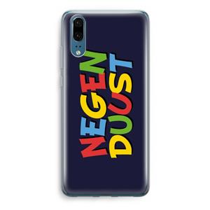 CaseCompany 90's One: Huawei P20 Transparant Hoesje