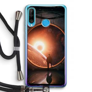 CaseCompany Ephemeral: Huawei P30 Lite Transparant Hoesje met koord