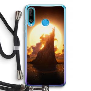 CaseCompany Children of the Sun: Huawei P30 Lite Transparant Hoesje met koord