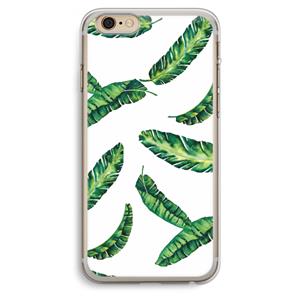 CaseCompany Lange bladeren: iPhone 6 Plus / 6S Plus Transparant Hoesje