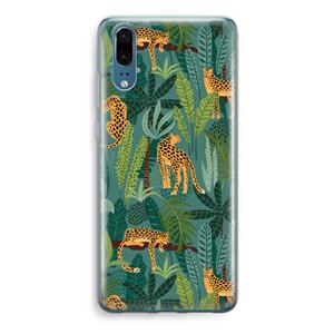 CaseCompany Luipaard 2: Huawei P20 Transparant Hoesje