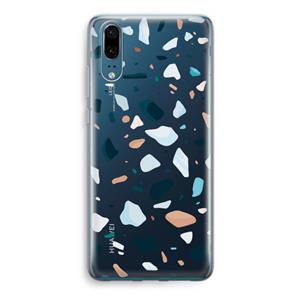 CaseCompany Terrazzo N°13: Huawei P20 Transparant Hoesje