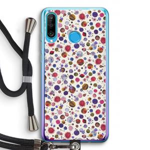 CaseCompany Planets Space: Huawei P30 Lite Transparant Hoesje met koord