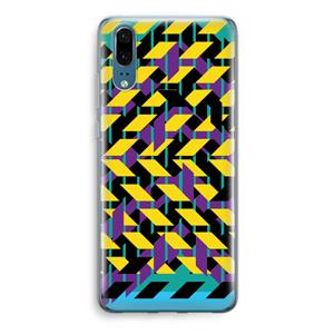 CaseCompany Skew Bee 3: Huawei P20 Transparant Hoesje
