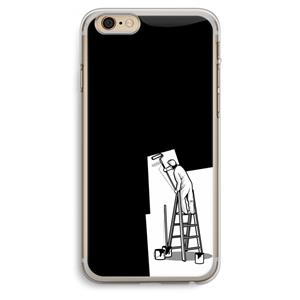 CaseCompany Musketon Painter: iPhone 6 Plus / 6S Plus Transparant Hoesje