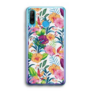CaseCompany Tropisch 2: Huawei P30 Lite Transparant Hoesje