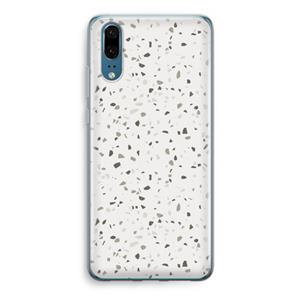 CaseCompany Terrazzo N°14: Huawei P20 Transparant Hoesje