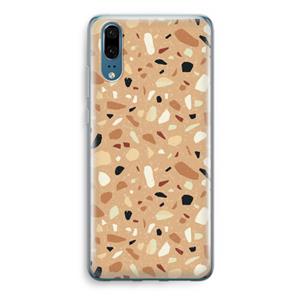 CaseCompany Terrazzo N°17: Huawei P20 Transparant Hoesje