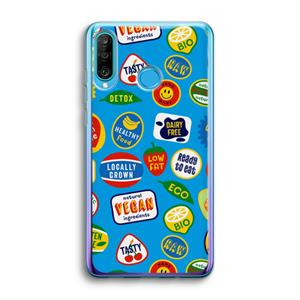 CaseCompany Fruitsticker: Huawei P30 Lite Transparant Hoesje