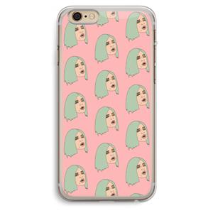 CaseCompany King Kylie: iPhone 6 Plus / 6S Plus Transparant Hoesje
