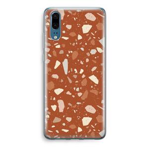 CaseCompany Terrazzo N°22: Huawei P20 Transparant Hoesje