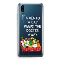 CaseCompany Bento a day: Huawei P20 Transparant Hoesje