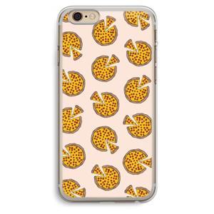 CaseCompany You Had Me At Pizza: iPhone 6 Plus / 6S Plus Transparant Hoesje