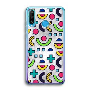 CaseCompany 8-bit N°6: Huawei P30 Lite Transparant Hoesje