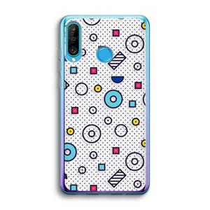 CaseCompany 8-bit N°9: Huawei P30 Lite Transparant Hoesje