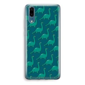 CaseCompany Diplodocus: Huawei P20 Transparant Hoesje
