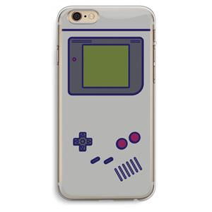 CaseCompany Game On: iPhone 6 Plus / 6S Plus Transparant Hoesje