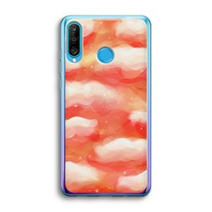 CaseCompany Lichte Wolken: Huawei P30 Lite Transparant Hoesje